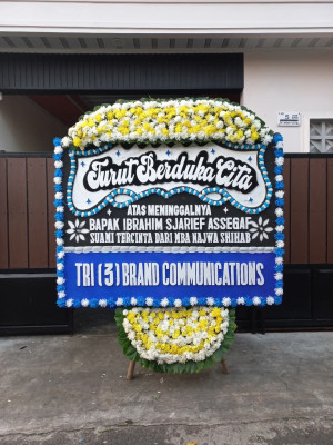 Papan Bunga Duka di Beraim